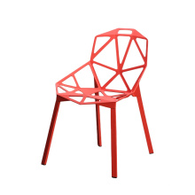 Modernes Wohnzimmer Magis Stuhl ein Aluminumoutdoor -Sessel